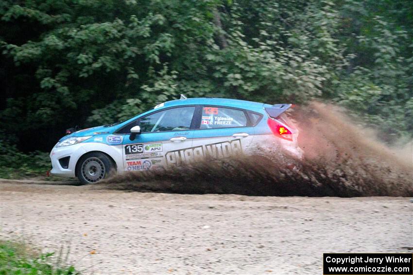 Roberto Yglesias / Sarah Freeze Ford Fiesta on SS7, Kabekona II.