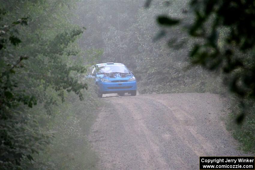 Chris Miller / Crystina Coats Ford Focus ZX3 on SS7, Kabekona II.