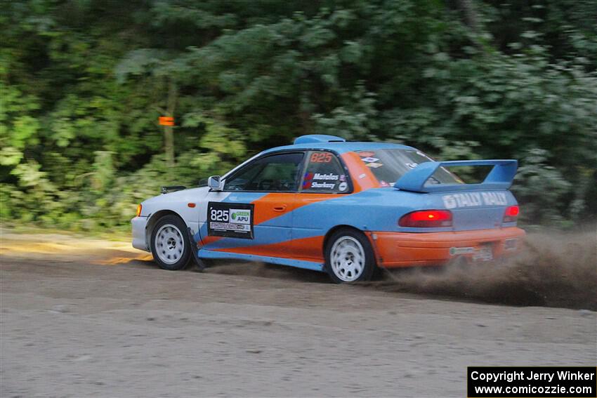 Tyler Matalas / Dustin Sharkozy Subaru Impreza LX on SS7, Kabekona II.