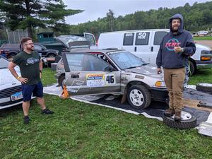 Nick Lyle / Kevin Dobrowolski Honda Civic Si before the event.