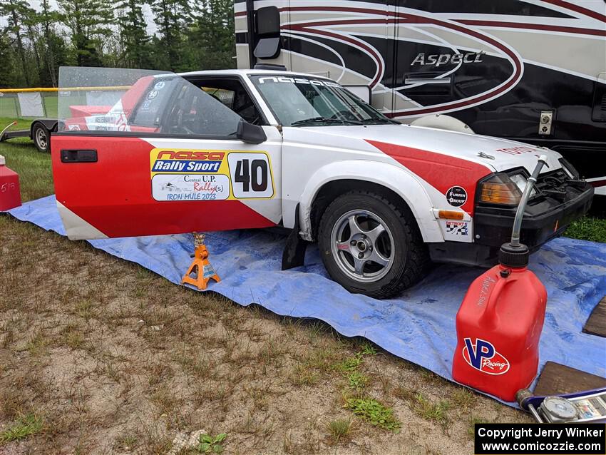 Eric Anderson / Taylor Haelterman Toyota Celica GTS before the event.