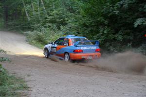 Tyler Matalas / Dustin Sharkozy Subaru Impreza LX on SS7, Kabekona II.