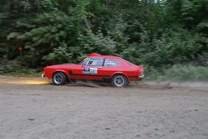 Mike Hurst / Michel Hoche-Mong Ford Capri on SS7, Kabekona II.