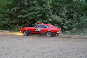 Mike Hurst / Michel Hoche-Mong Ford Capri on SS7, Kabekona II.