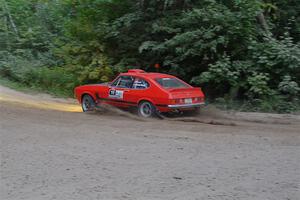 Mike Hurst / Michel Hoche-Mong Ford Capri on SS7, Kabekona II.