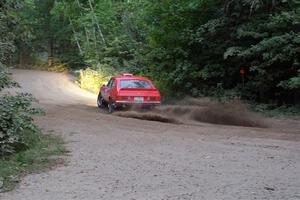 Mike Hurst / Michel Hoche-Mong Ford Capri on SS7, Kabekona II.