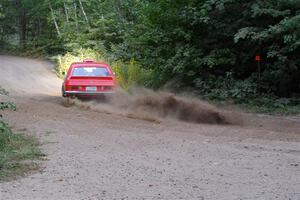 Mike Hurst / Michel Hoche-Mong Ford Capri on SS7, Kabekona II.