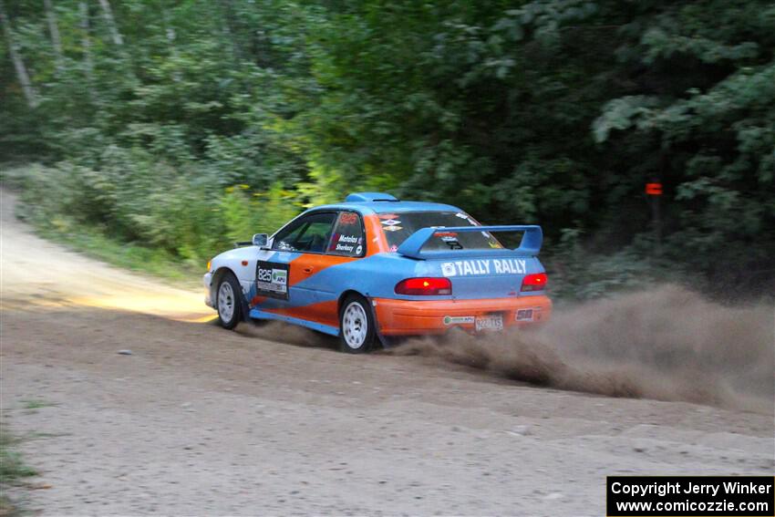 Tyler Matalas / Dustin Sharkozy Subaru Impreza LX on SS7, Kabekona II.