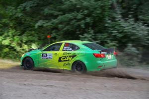 Brian Katz / Matt Vaught Lexus IS350 on SS7, Kabekona II.