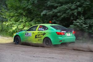 Brian Katz / Matt Vaught Lexus IS350 on SS7, Kabekona II.