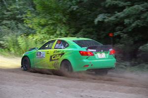 Brian Katz / Matt Vaught Lexus IS350 on SS7, Kabekona II.