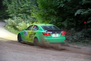 Brian Katz / Matt Vaught Lexus IS350 on SS7, Kabekona II.