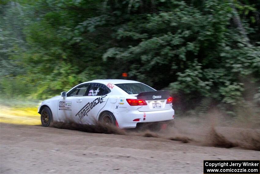 Nathan Odle / Glen Ray Lexus IS250 on SS7, Kabekona II.