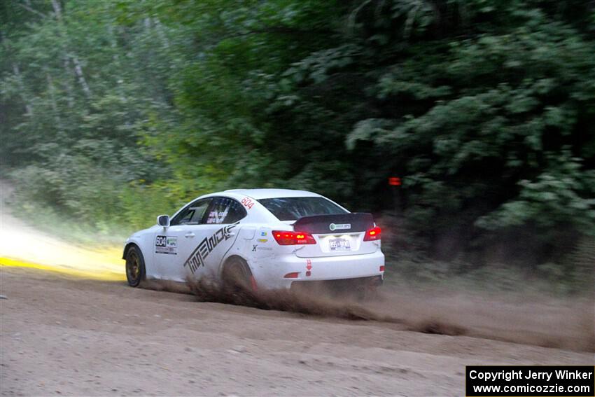 Nathan Odle / Glen Ray Lexus IS250 on SS7, Kabekona II.