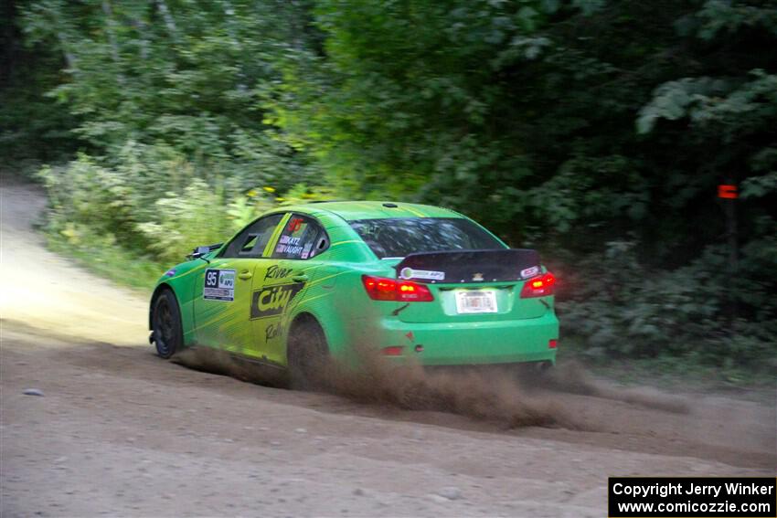 Brian Katz / Matt Vaught Lexus IS350 on SS7, Kabekona II.