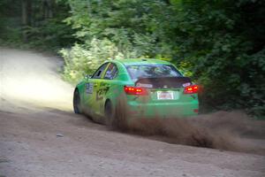 Brian Katz / Matt Vaught Lexus IS350 on SS7, Kabekona II.