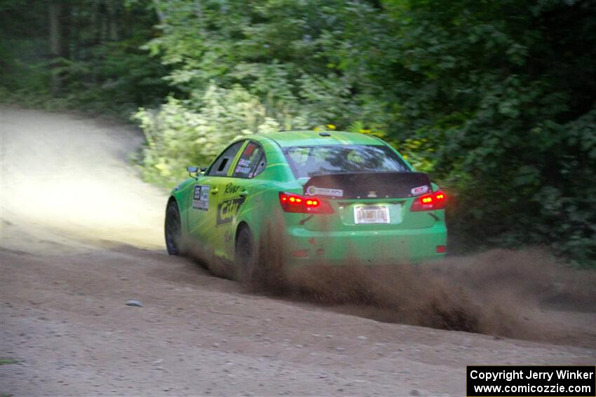 Brian Katz / Matt Vaught Lexus IS350 on SS7, Kabekona II.