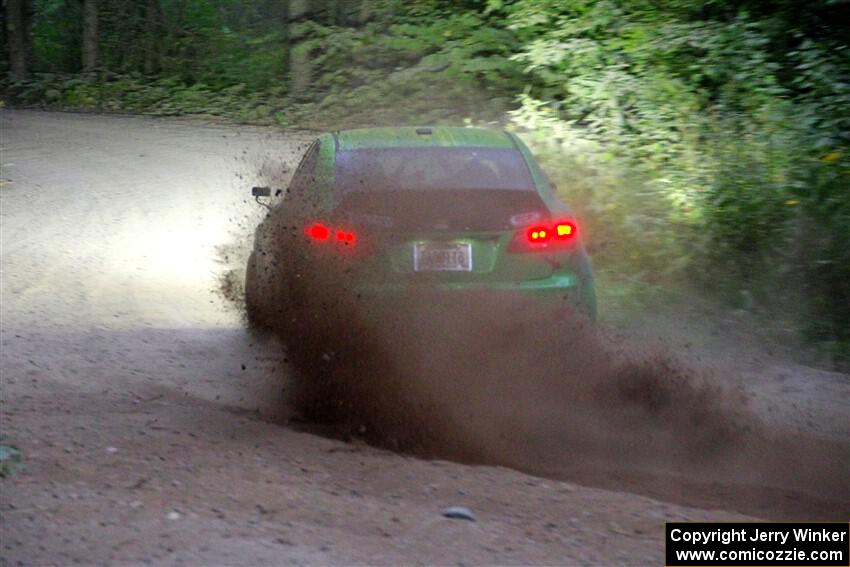 Brian Katz / Matt Vaught Lexus IS350 on SS7, Kabekona II.