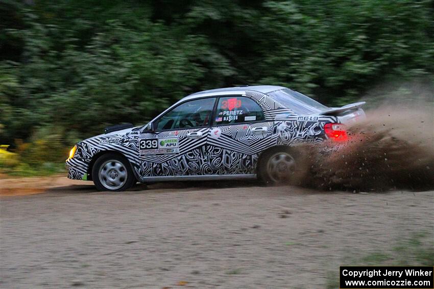 David Peretz / Cora Masson Subaru Impreza 2.5RS on SS7, Kabekona II.