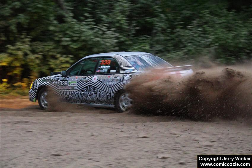 David Peretz / Cora Masson Subaru Impreza 2.5RS on SS7, Kabekona II.