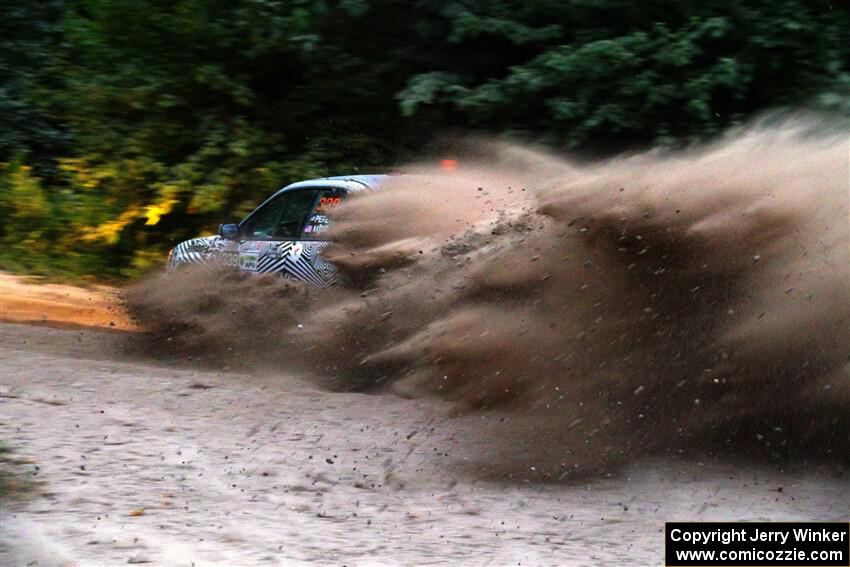 David Peretz / Cora Masson Subaru Impreza 2.5RS on SS7, Kabekona II.