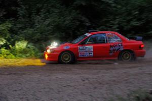 Travis Mattonen / Josh Kemp Subaru Impreza on SS7, Kabekona II.