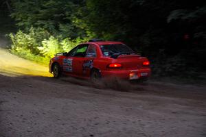 Travis Mattonen / Josh Kemp Subaru Impreza on SS7, Kabekona II.