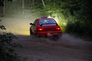 Travis Mattonen / Josh Kemp Subaru Impreza on SS7, Kabekona II.