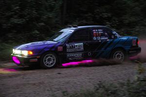 Michael Miller / Angelica Miller Mitsubishi Galant VR-4 on SS7, Kabekona II.