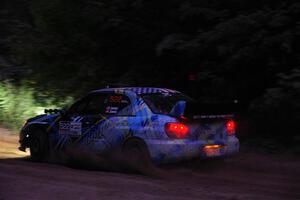 Matt James / Jackie James Subaru Impreza on SS7, Kabekona II.