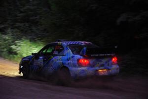 Matt James / Jackie James Subaru Impreza on SS7, Kabekona II.