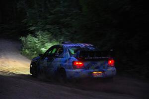 Matt James / Jackie James Subaru Impreza on SS7, Kabekona II.