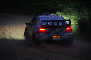 Matt James / Jackie James Subaru Impreza on SS7, Kabekona II.