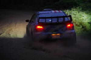 Matt James / Jackie James Subaru Impreza on SS7, Kabekona II.