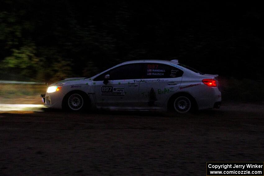 Jamey Randall / Andrew Rausch Subaru WRX on SS7, Kabekona II.