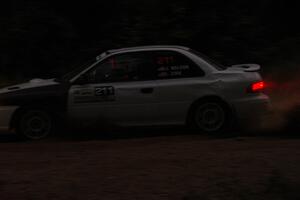 Jack Nelson / Isaac Zink Subaru Impreza on SS7, Kabekona II.