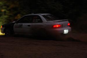 Jack Nelson / Isaac Zink Subaru Impreza on SS7, Kabekona II.