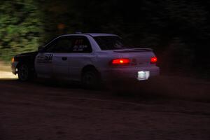 Jack Nelson / Isaac Zink Subaru Impreza on SS7, Kabekona II.