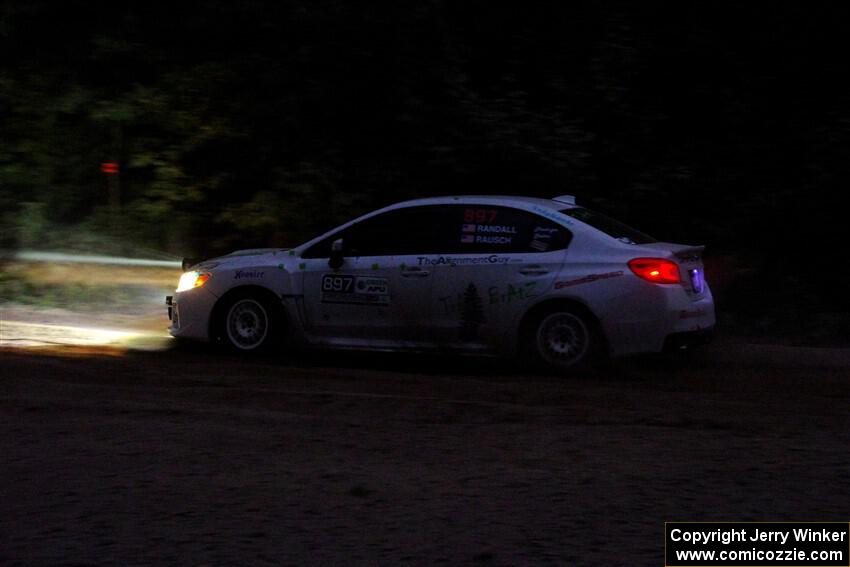 Jamey Randall / Andrew Rausch Subaru WRX on SS7, Kabekona II.