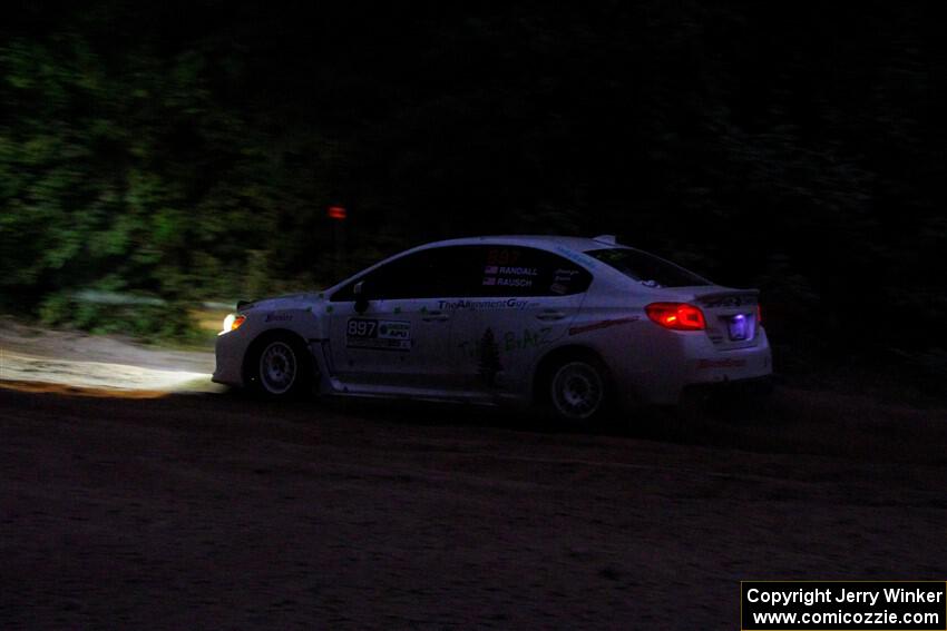 Jamey Randall / Andrew Rausch Subaru WRX on SS7, Kabekona II.