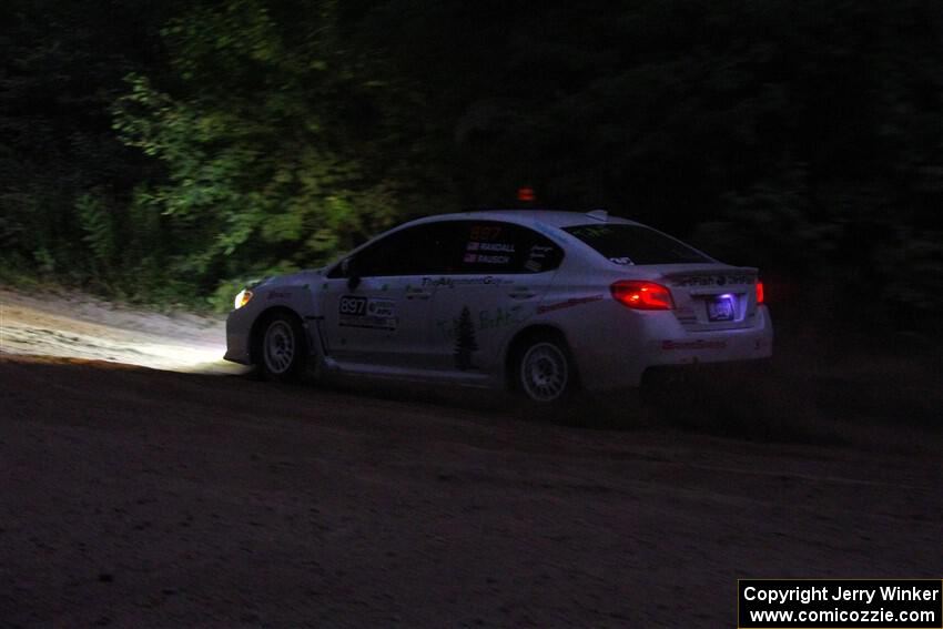 Jamey Randall / Andrew Rausch Subaru WRX on SS7, Kabekona II.