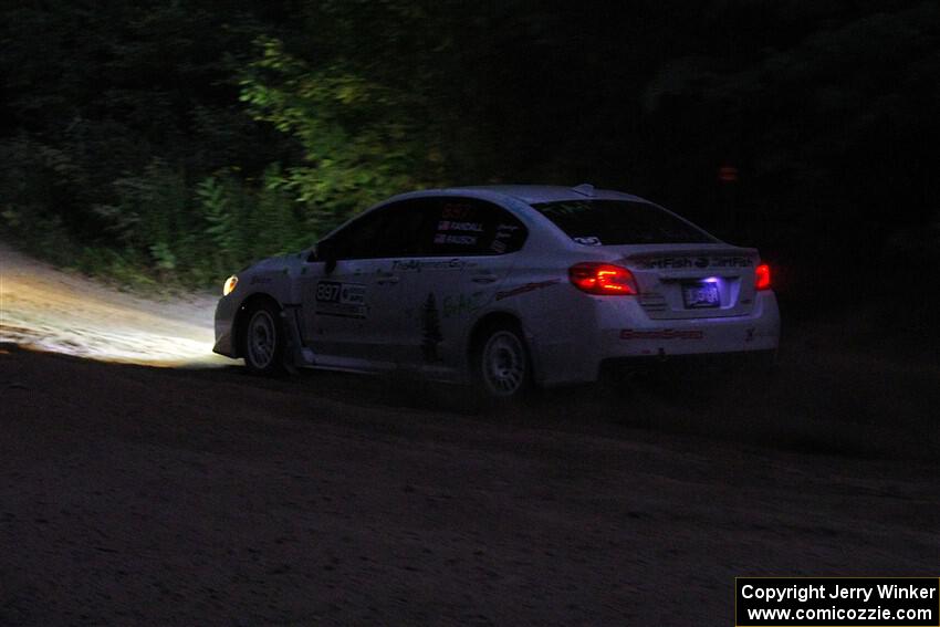 Jamey Randall / Andrew Rausch Subaru WRX on SS7, Kabekona II.