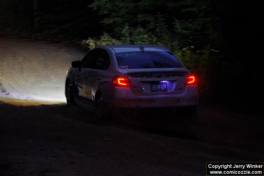 Jamey Randall / Andrew Rausch Subaru WRX on SS7, Kabekona II.