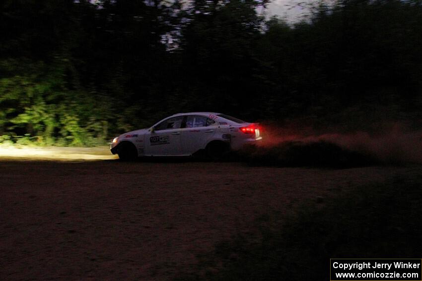 Richo Healey / Michelle Miller Lexus IS250 on SS7, Kabekona II.