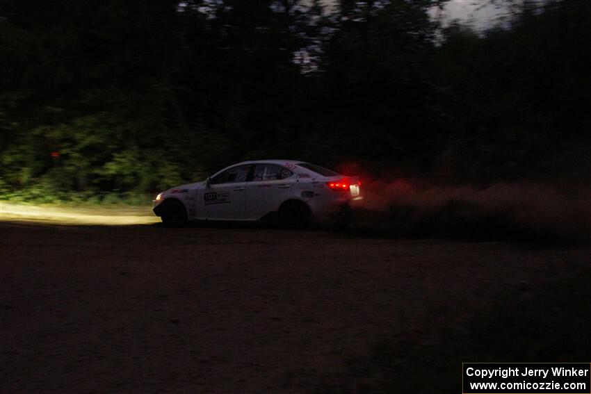 Richo Healey / Michelle Miller Lexus IS250 on SS7, Kabekona II.