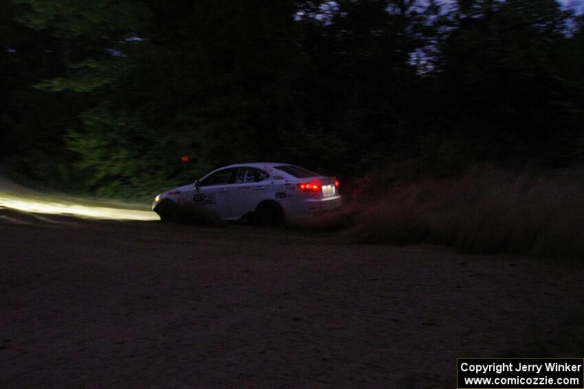 Richo Healey / Michelle Miller Lexus IS250 on SS7, Kabekona II.