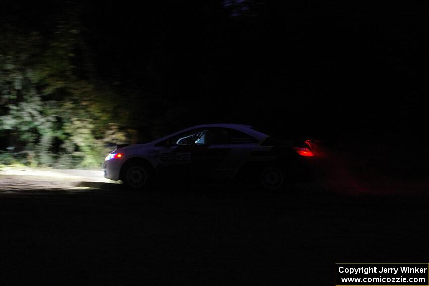 Sebastian Salgado / Christian Hidalgo Honda Civic on SS7, Kabekona II.