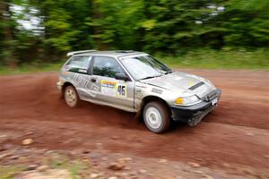 Nick Lyle / Kevin Dobrowolski Honda Civic Si on SS2, Norway South I.