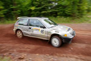 Nick Lyle / Kevin Dobrowolski Honda Civic Si on SS2, Norway South I.