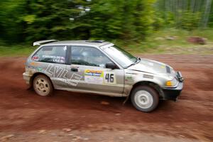 Nick Lyle / Kevin Dobrowolski Honda Civic Si on SS2, Norway South I.